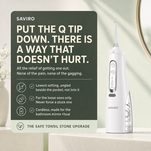 SAVIRO UltraPressure Water Flosser