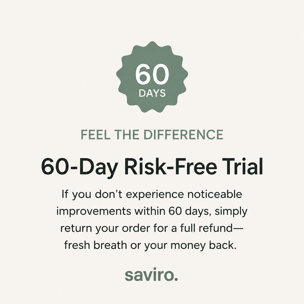 FRESH BREATH - FROM THE INSIDE OUT - SAVIRO