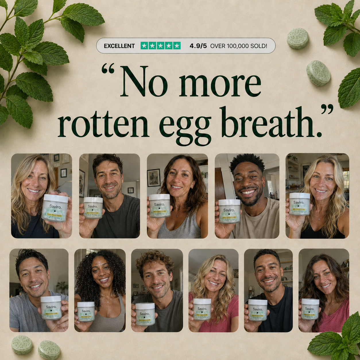 FRESH BREATH - FROM THE INSIDE OUT - SAVIRO
